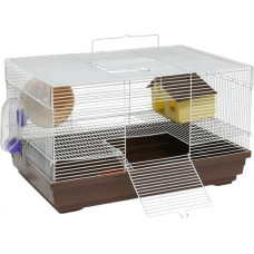 Panama Pet Panama Pet klatka dla gryzoni 47x30x27 cm biało/różowa