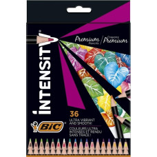 BIC Kredki ołówkowe Intensity Premium 36 kolorów BIC