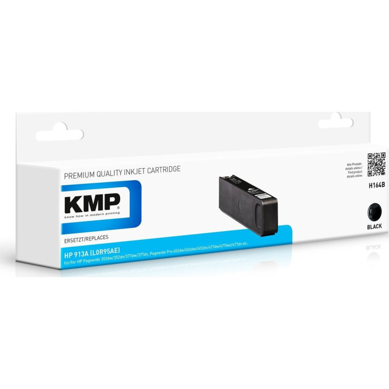KMP KMP H164B nabój z tuszem Zamiennik Czarny