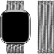 Forcell FORCELL F-DESIGN FA03 pasek do APPLE Watch 42 / 44 / 45 / 49 mm srebrny