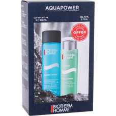 Biotherm Homme Set Biotherm: Aquapower, Hydrating, Gel, For Face, 75 ml + Aquapower, Soothing & Toning, Lotion, For Face, 200 ml For Men