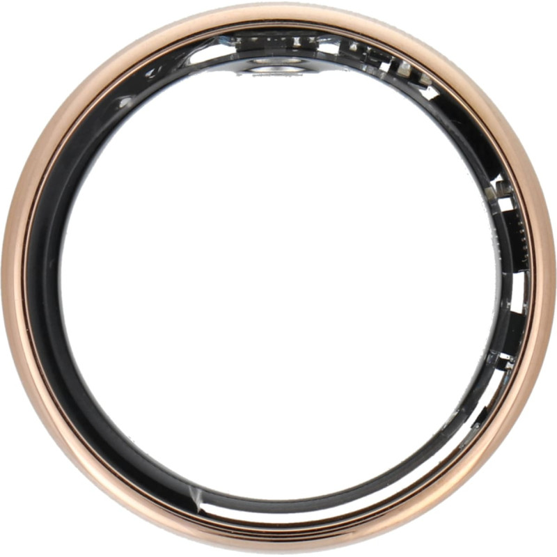 OEM Smartwatch OEM Smart Ring R11M- inteligentny pierścień ze stali ze stacją ładującą rozmiar 11 (20,6mm) złoty