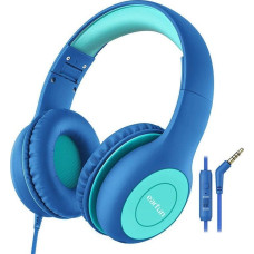 Earfun Słuchawki EarFun Słuchawki Nauszne EarFun Kids K1 (niebiesko-zielone)