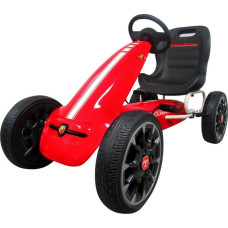 Abarth Gokart ABARTH CZERWONY, piankowe koła EVA, hamulec ręczny, licencja