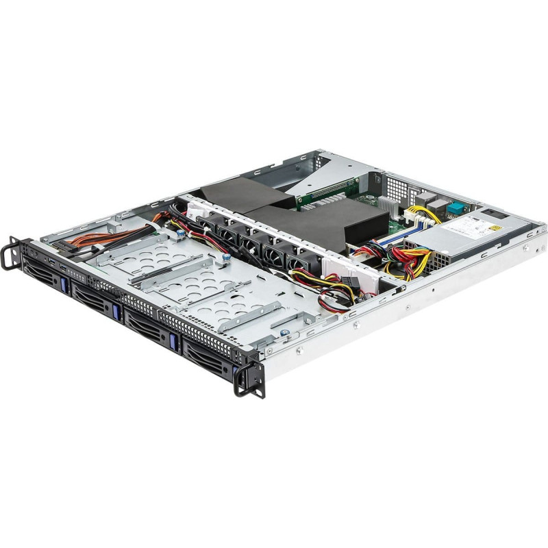 Asrock Serwer ASRock ASRock Barebone 1U Single Sockel AM4 1U4LW-X570