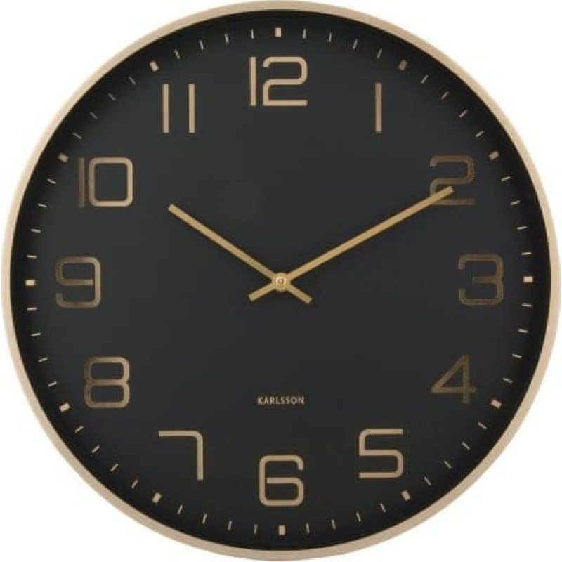 Karlsson Zegar ścienny ELEGANCE GLOW, Ø 40 cm