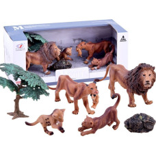 Jokomisiada Figurka Jokomisiada Zestaw zwierząt Safari - Lew, lwica (ZA2990 B)