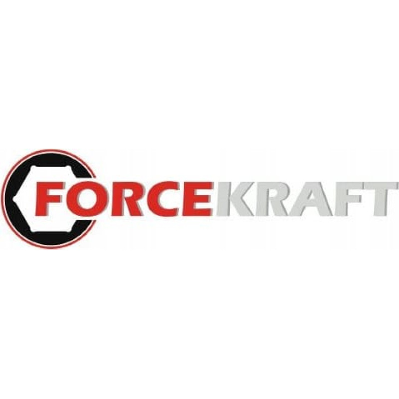 Forcekraft Wciągarka linowa ręczna 1t (lina 5mm, długość liny 2,2m)