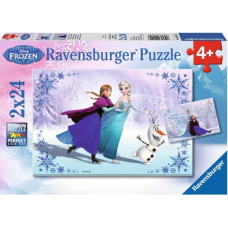 Ravensburger RAVEN. 2X24 EL. Frozen siostry - 091157