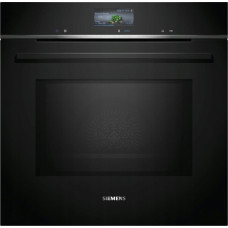 Siemens Piekarnik Siemens Piekarnik do zabudowy z funkcją mikrofali Siemens HM776GKB1 60 cm Czarny