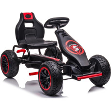 Enero Toys GOKART AUTO NA PEDAŁY ENERO 18 CZARNO CZERWONY