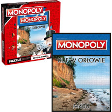 Winning Moves Puzzle 1000 Monopoly Gdynia Klif Orłowo