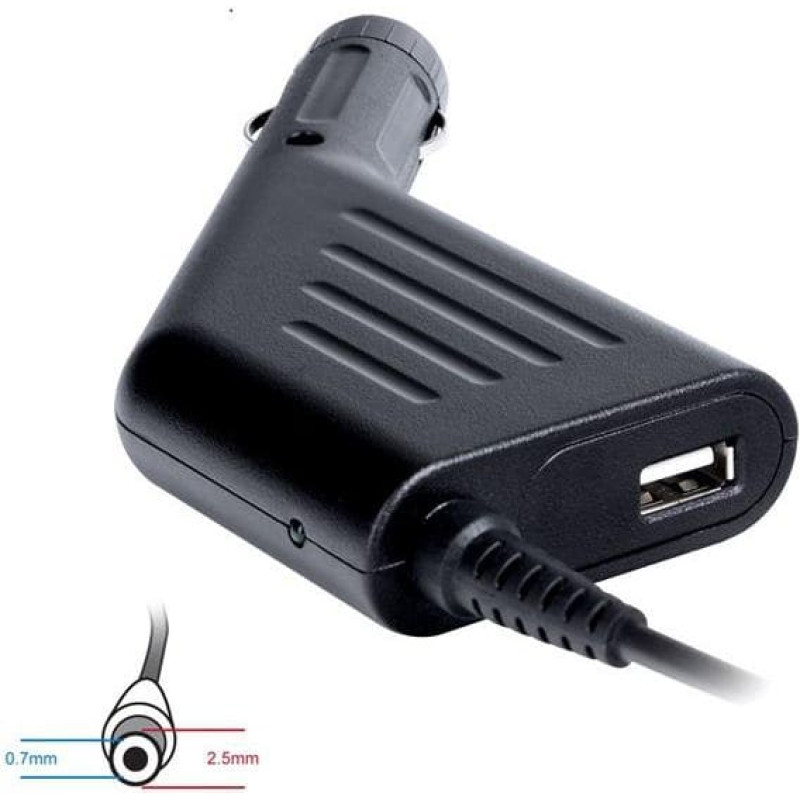 Digitalbox Zasilacz do laptopa DigitalBOX 40 W, 0.7 mm,  (DBMP-CA0304)
