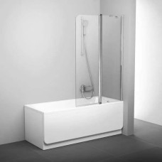 Ravak Parawan nawannowy Ravak Ravak Chrome Parawan nawannowy dwuskrzydłowy prawy CVS2 - 100R bright biały + transparent prawy 99/1500 biały/transparent - 7QRA0100Z1