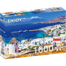 Enjoy Puzzle 1000 Wyspa Mykonos, Grecja