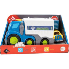Askato Zestaw autek 2w1 - Śmieciarka i mini podnośnik