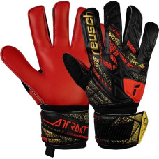 Reusch Rękawice bramkarskie Reusch Attrakt Solid czerwono-czarne 5570515 7075 7,5