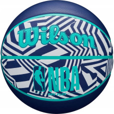 Wilson PIŁKA DO KOSZYKÓWKI WILSON NBA DRV PLUS DAZZLE CAMO BSKT INDIGO R.6