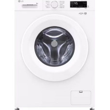 LG Washing Machine | F4X1008NWH | Energy efficiency class A | Front loading | Washing capacity 8 kg | 1400 RPM | Depth 56 cm | Width 60 cm | Display | LCD | Steam function | Direct drive | Wi-Fi | White