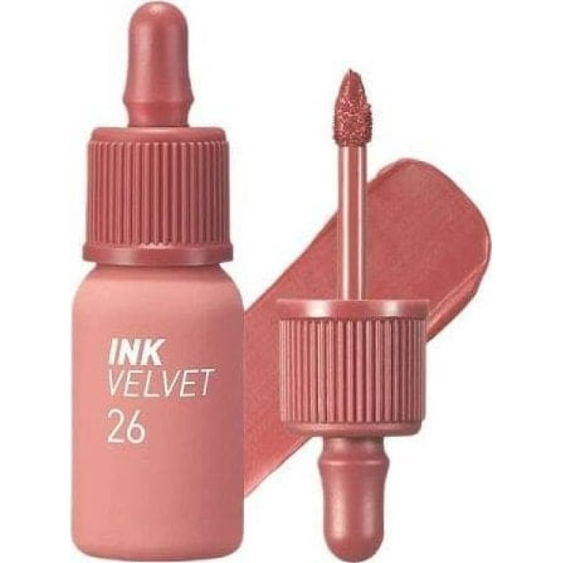 Triton PERIPERA_Ink Velvet pomadka w płynie 26 Well Made Nude 4g