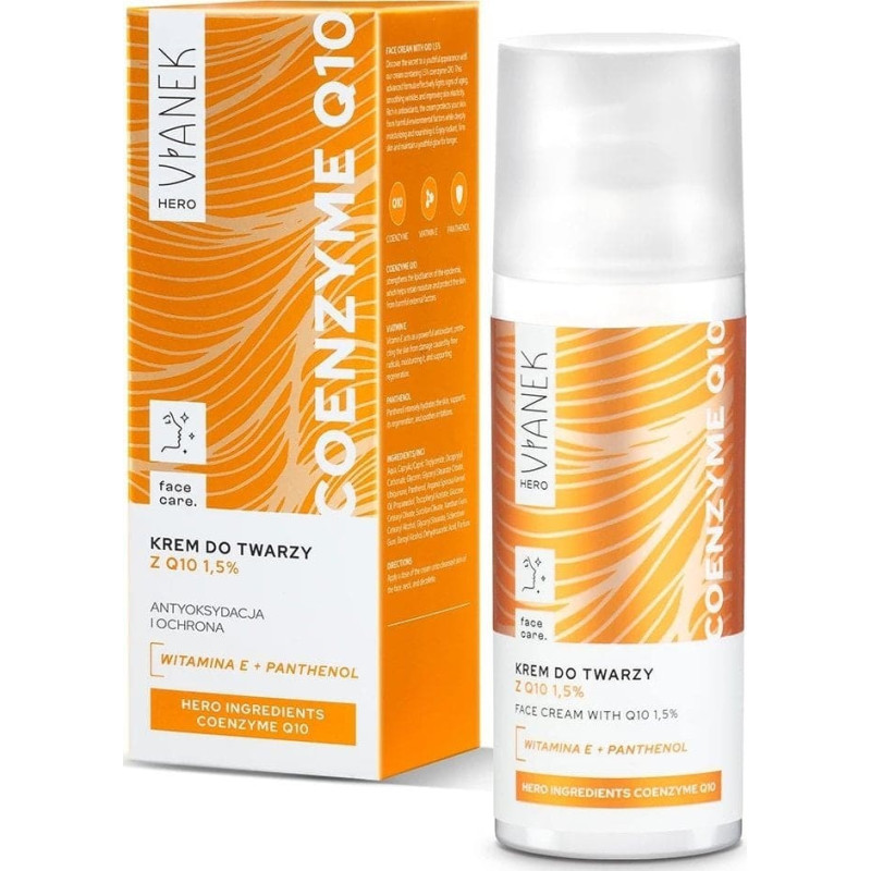 Bielenda VIANEK_Hero Coenzyme Q10 krem do twarzy 50ml