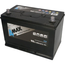 Maxgear Akumulator 4MAX 12V 90Ah/850A START&STOP EFB (P+ standardowy) 302x175x227 B01 - stopka o wysokości 10 5 mm (efb/rozruchowy)