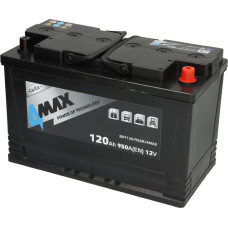 Maxgear Akumulator 12V 120Ah/950A (P+ Biegun standardowy) 348x175x234 B03 (Rozruchowy)
