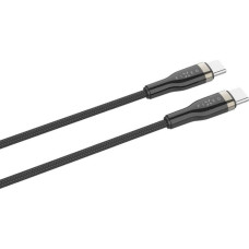 Fixed Kabel w oplocie FIXED USB-C / USB-C 2m 100W czarny - Gwarancja bezpieczeństwa. Proste raty. Bezpłatna wysyłka od 170 zł.