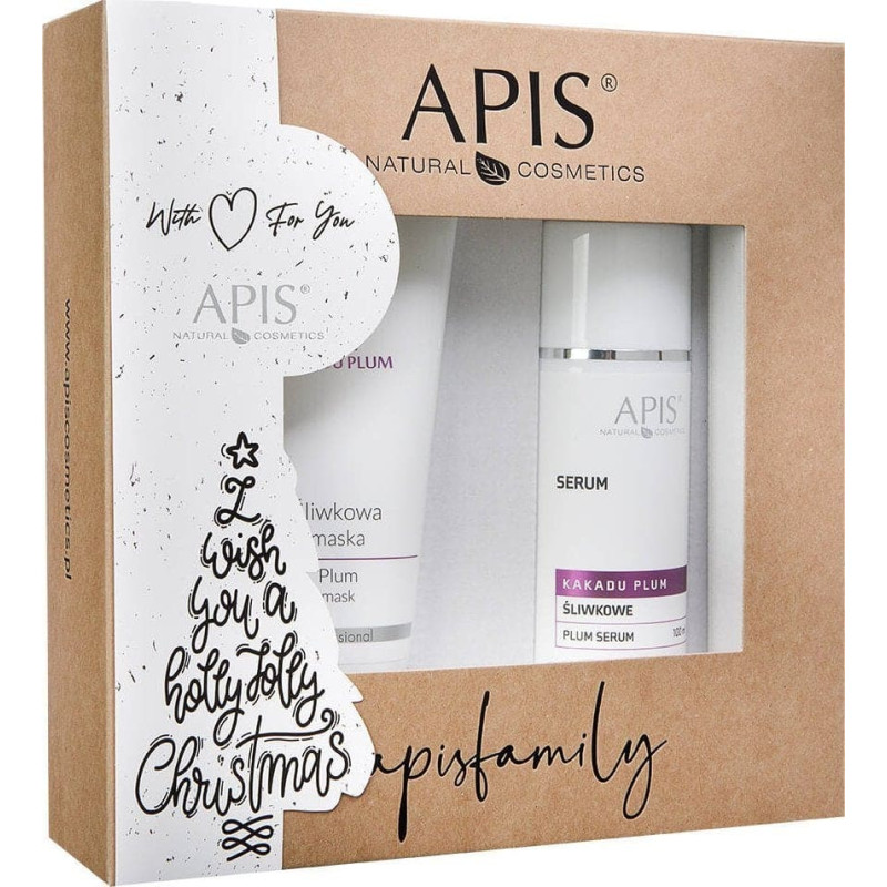 Apis Kakadu Plum Zestaw świąteczny Maska Śliwkowa 200ml + Serum Śliwkowe 100ml