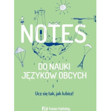 Preston Publishing Notes do nauki języków obcych pistacjowy EDUKAMP