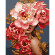 Ideyka Malowanie po numerach - Kwitnący wdzięk 40x50cm