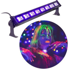 Light4Me LED BAR UV 8 listwa belka LED 8x3W ultrafiolet