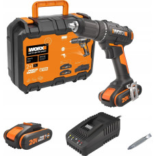Worx Wiertarko-wkrętarka Worx Wkrętarka akumulatorowa WORX WX108 20V 45Nm LED