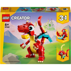 Lego (R) CREATOR 31145 (4szt) Czerwony smok