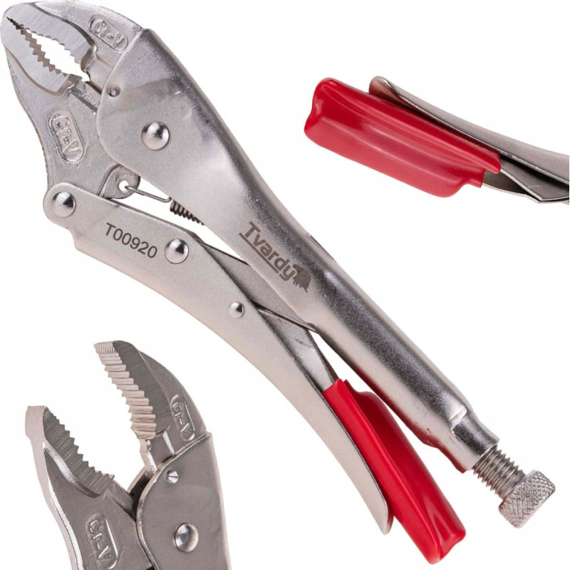 Tvardy Szczypce zaciskowe morse'a – okrągłe szczęki – 250mm CrV (6/48)