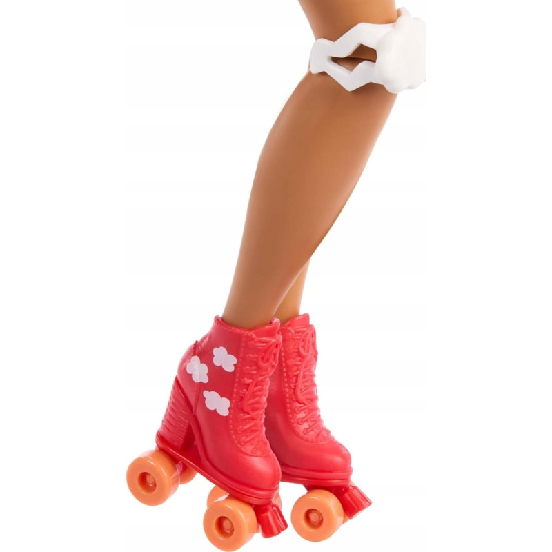 Mattel Barbie Besties lalka modowa na wrotkach JFX98