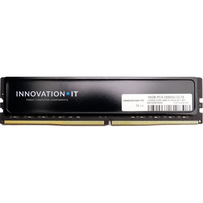 Innovation It 3600 16GB Innovation IT CL18 1.35V mit Heatspreader (CL18-22-22)