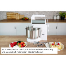 Unold 78720  Hannah         weiß Handmixer mit Rührschüssel