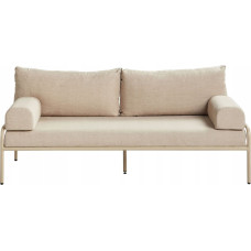Beliani Sofa ogrodowa dla 2 osób SOLOFRA Metal Beżowy Lumarko!