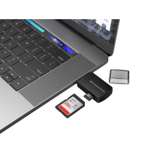 Conceptronic BIAN06B czytnik kart USB 3.2 Gen 1 (3.1 Gen 1) Type-A Czarny