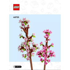 Lego (R) MERCHANDISE 40725 (4szt) Kwiaty wiśni