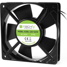 Techly Wentylator Techly 120x120x25 220V AC aluminiowy (ICOOL-220-1225Z)