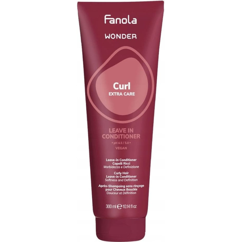 Fanola _Wonder Curl Extra Care odżywka do włosów bez spłukiwania 300ml