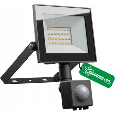 Wojnarowscy NOCTIS LUX 4 NAŚWIETLACZ 20W NW 230V IP44 116x174x53mm CZARNY czujnik ruchu PIR