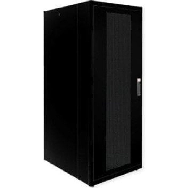 Roline 19-calowa szafa serwerowa Basic 42 U, 800x1000 WxD perforowana czarna
