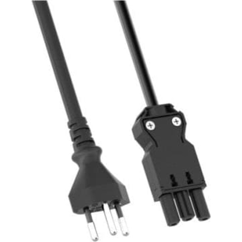 Bachmann Kabel zasilający BACHMANN H05VV-F 3G1.0mm L: 5.0m bw GST18/T12