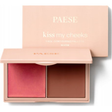 Paese Kiss My Cheeks Paleta Do Konturowania Kremowy Bronzer + Róż Warm 15g