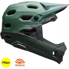 Bell Kask full face BELL SUPER DH MIPS SPHERICAL matte green roz. L (58-62 cm) (NEW 2025)