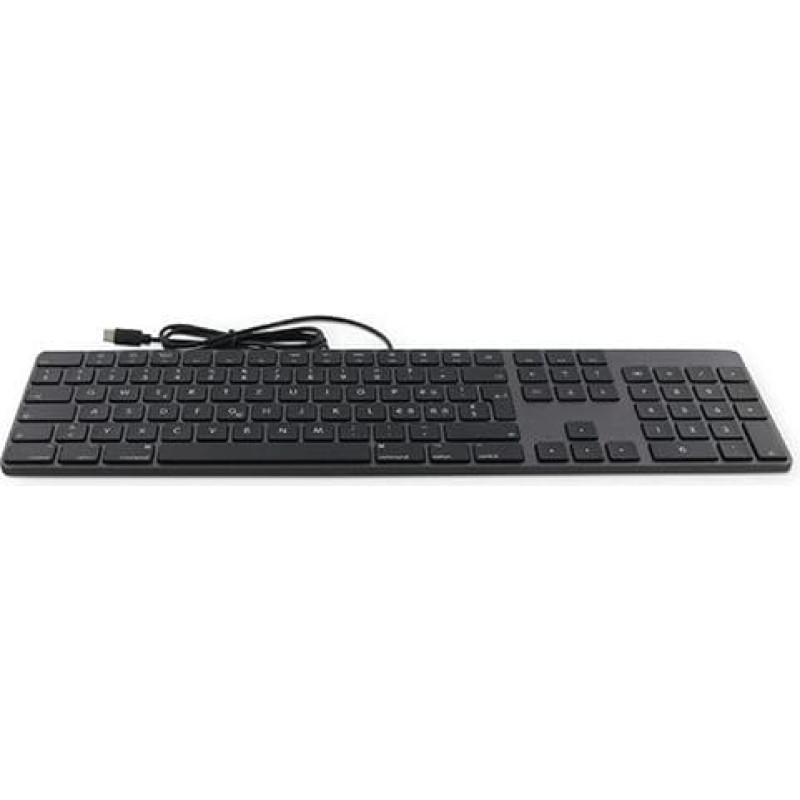 LMP USB-C numeric Keyboard KB-1843, 106 keys, USB-C port, aluminum, British English (UK EN) layout, macOS, space gray
