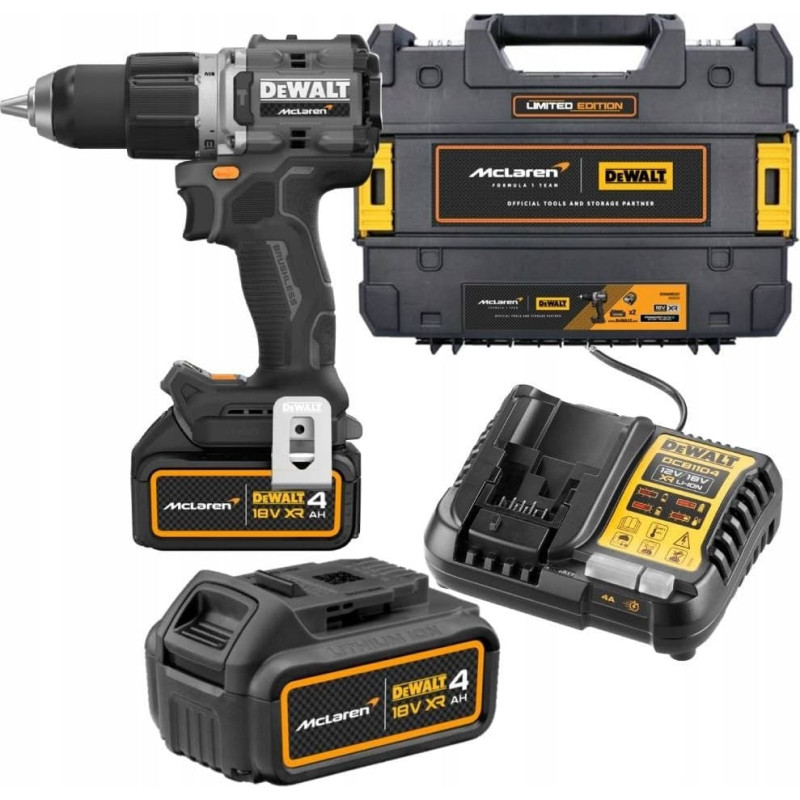Dewalt WIERTARKO-WKRÄTARKA AKUMULATOROWA UDAROWA 18 V 2*4.0AH